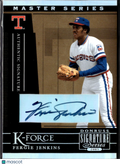 Fergie Jenkins 2005 Donruss Signature Auto Autograph 14/25 Texas Rangers