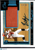Baker Mayfield 2018 Panini One Auto Autograph Patch RC 34/99 Cleveland Browns
