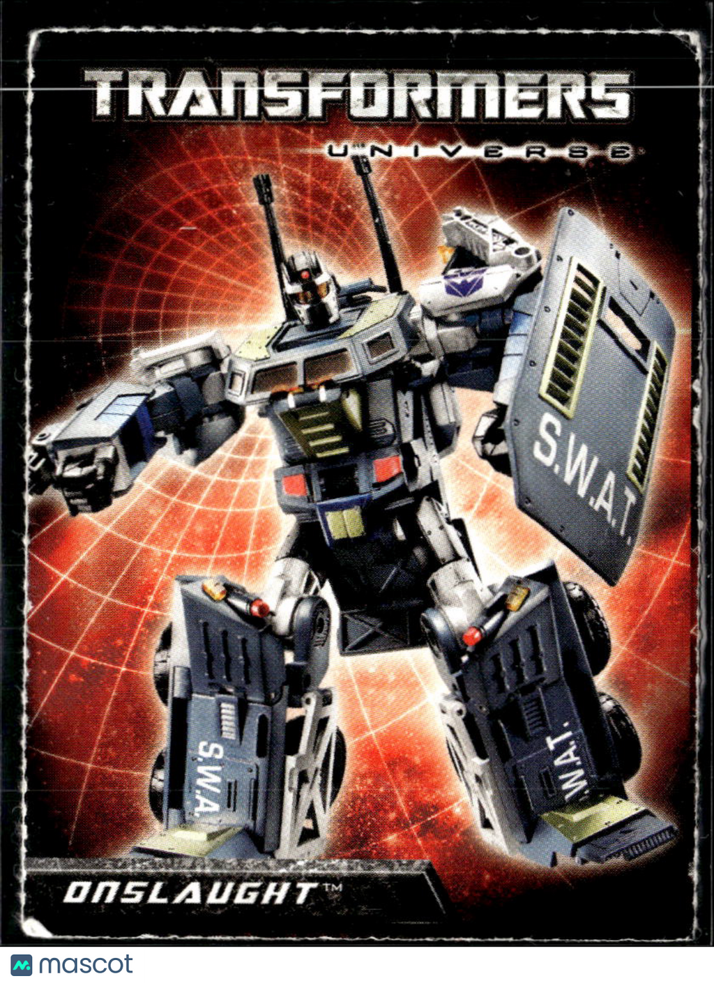 Onslaught Transformers Universe 2008 Sports Illustrated Card