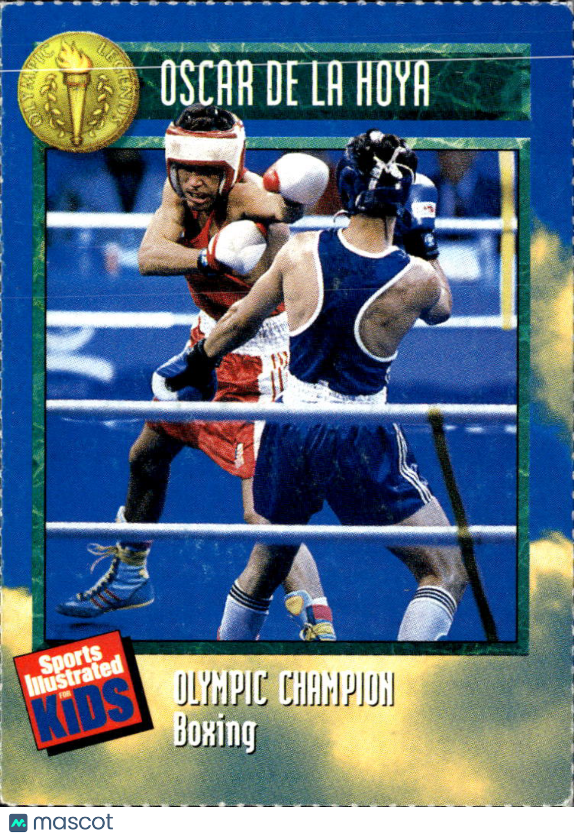 Oscar De La Hoya 1996 Sports Illustrated for Kids