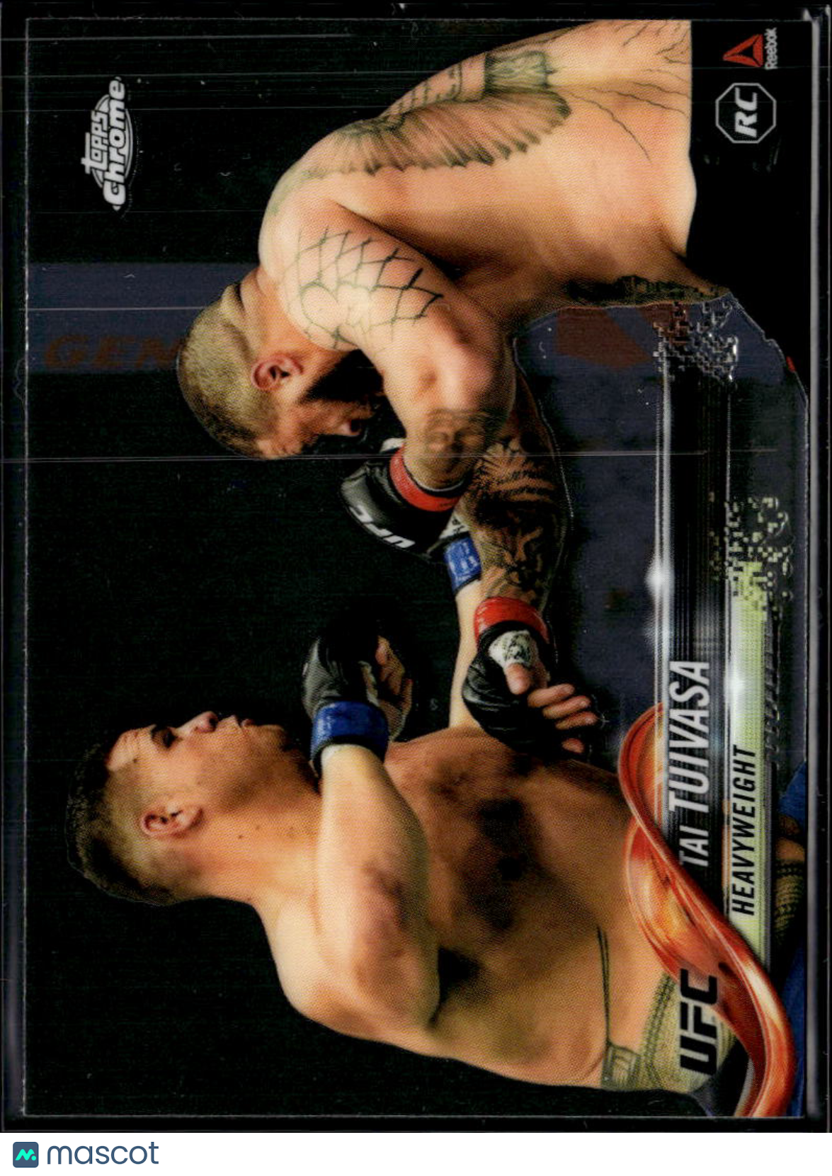 Tai Tuivasa 2018 Topps Chrome UFC RC Rookie MMA