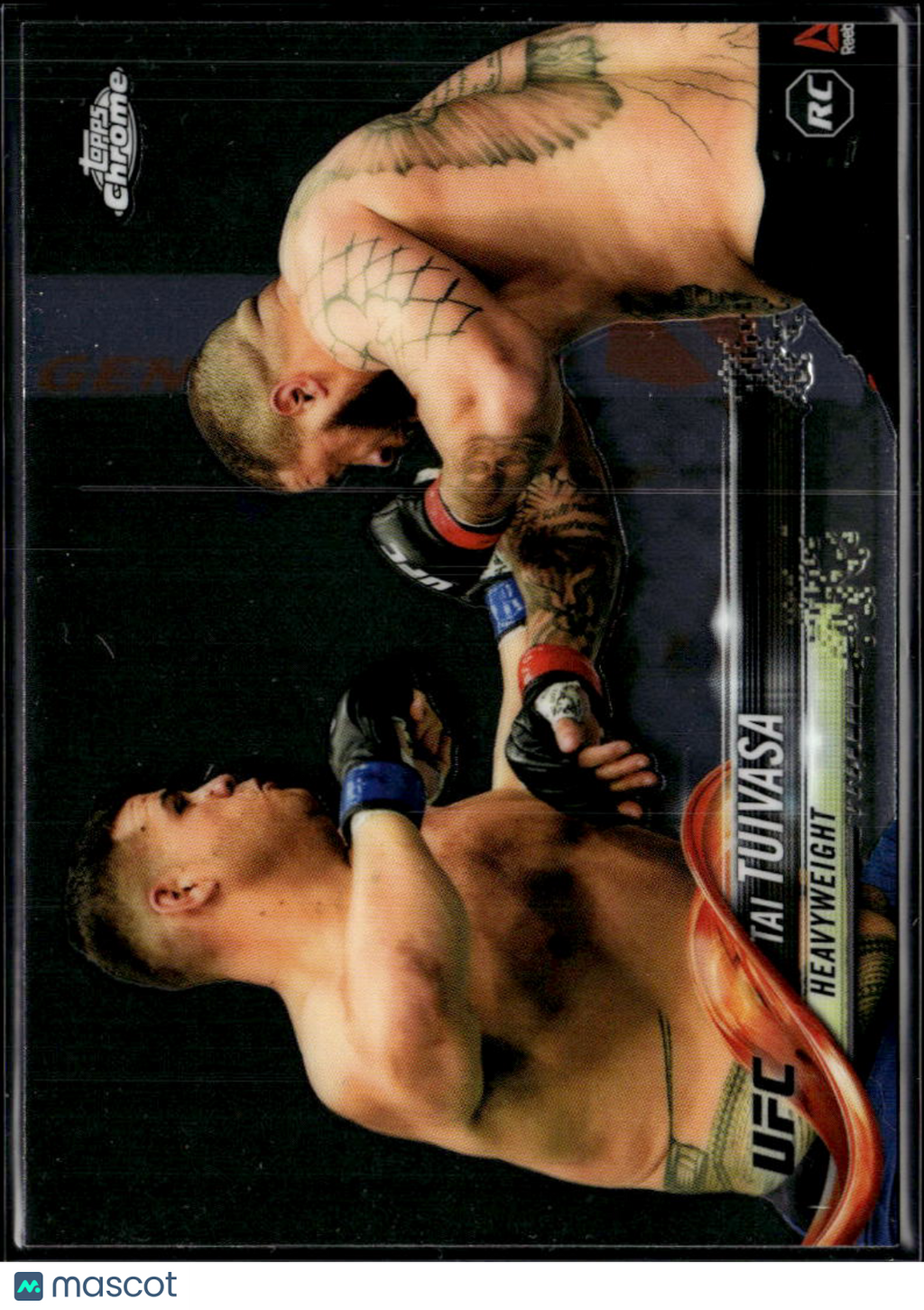 Tai Tuivasa 2018 Topps Chrome UFC RC Rookie MMA