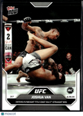 Joshua Van 2025 Topps Now UFC RC Rookie MMA #20