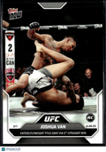Joshua Van 2025 Topps Now UFC RC Rookie MMA #20