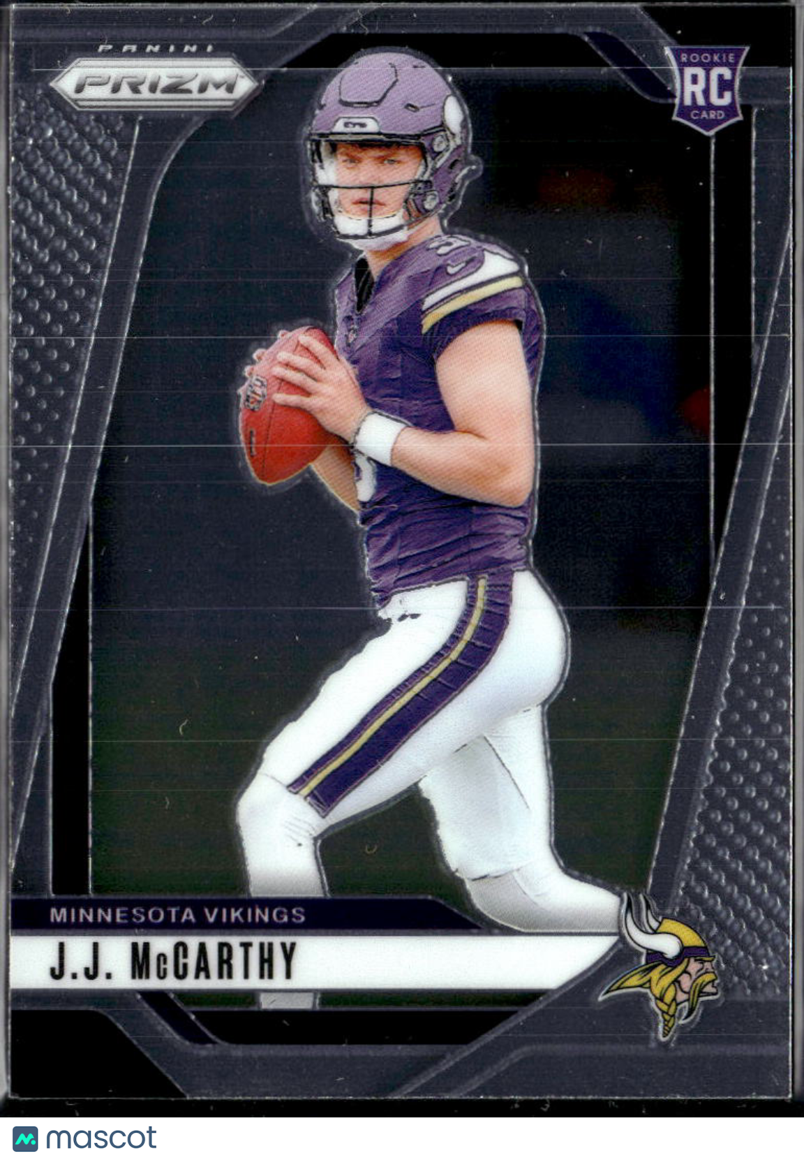 J.J. McCarthy 2024 Panini Prizm Rookie RC Minnesota Vikings