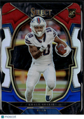 Khalil Shakir 2022 Select RC Red White Blue Prizm Rookie Buffalo Bills