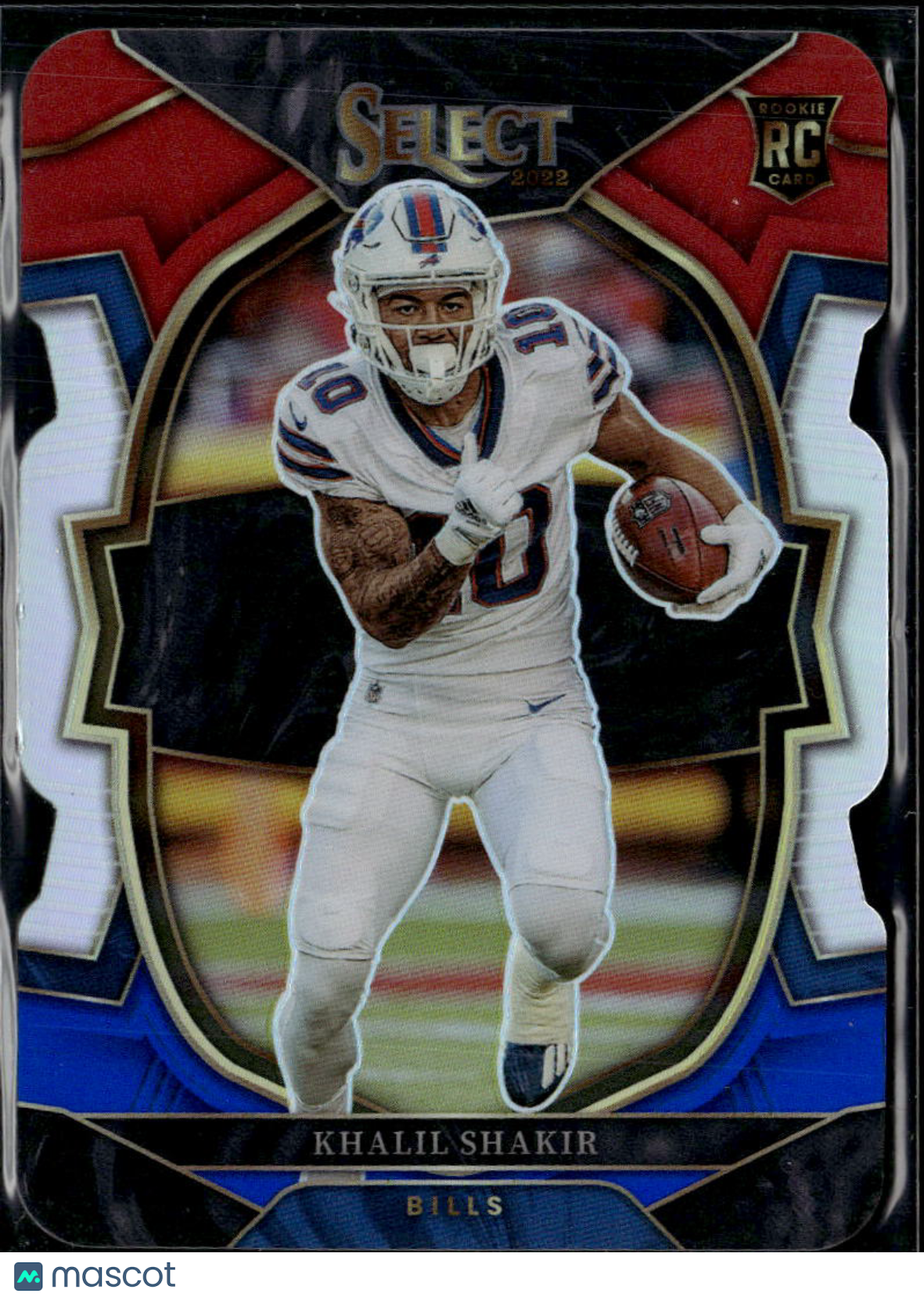 Khalil Shakir 2022 Select RC Red White Blue Prizm Rookie Buffalo Bills