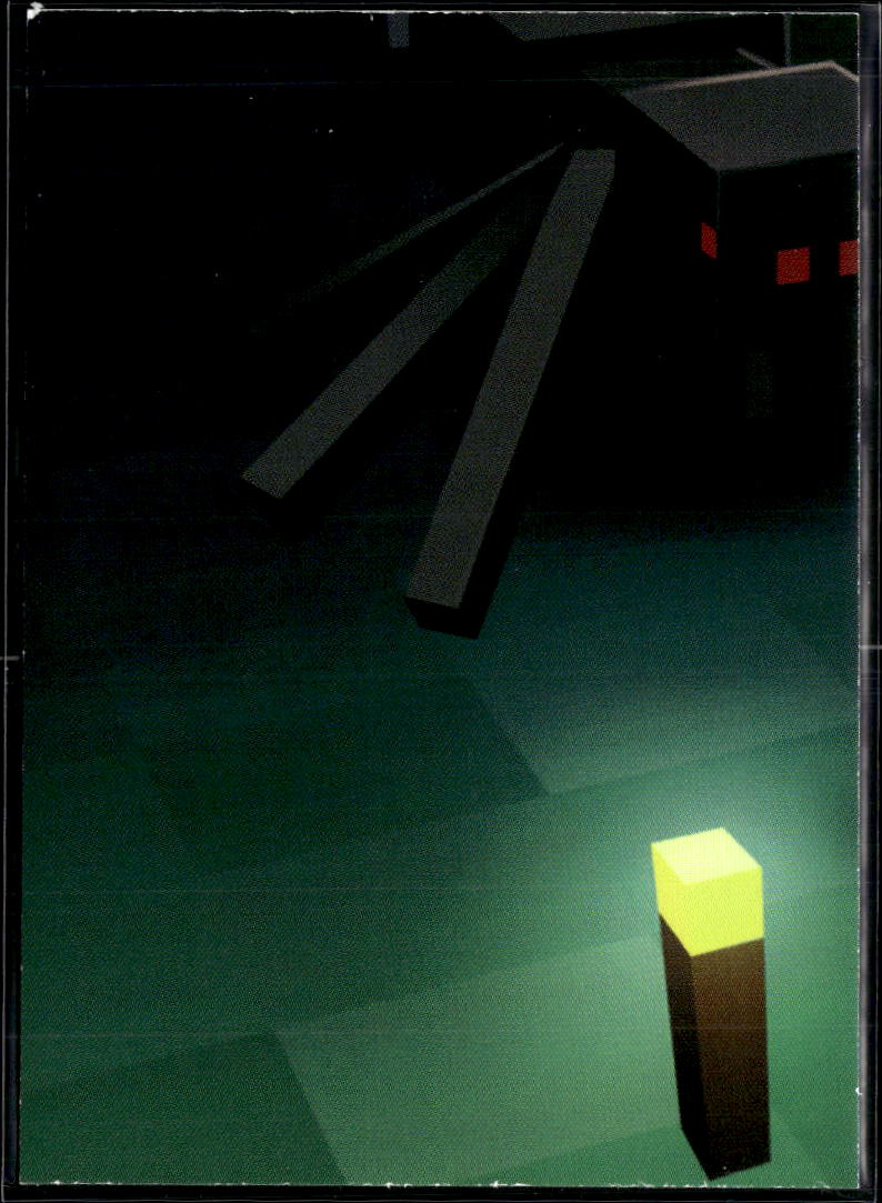 Iron Golem 2015 Panini Minecraft Sticker Rookie RC