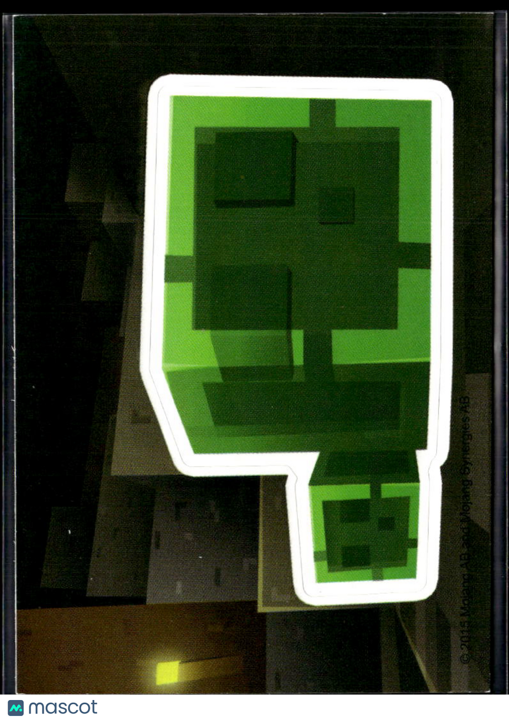Slime 2015 Panini Minecraft Sticker Rookie RC
