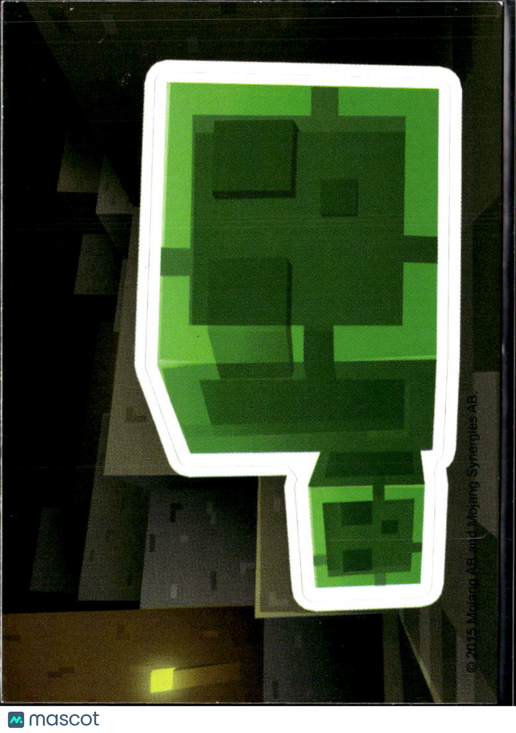 Slime 2015 Panini Minecraft Sticker Rookie RC