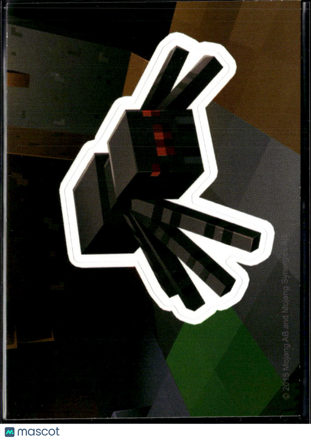 Spider 2015 Panini Minecraft Sticker Rookie RC