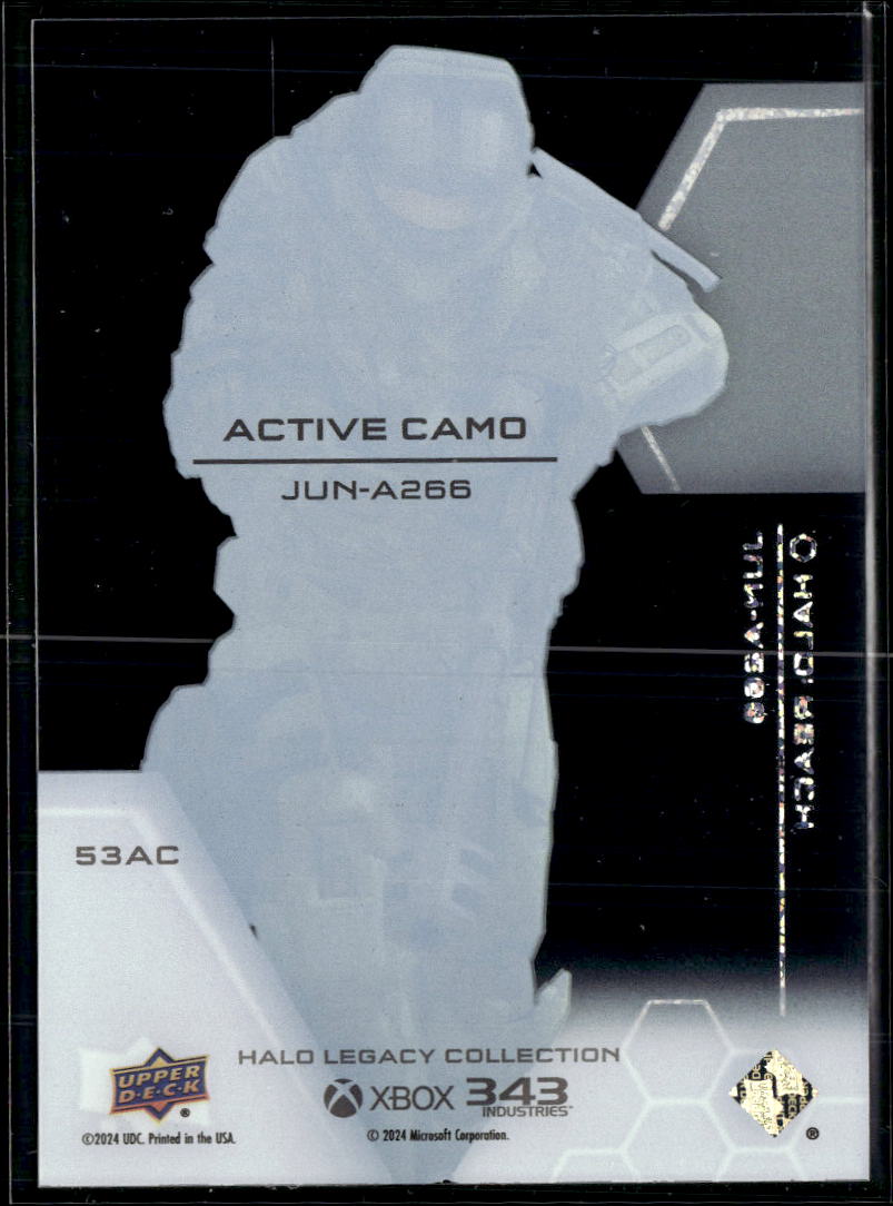 Jun-As66 2024 Upper Deck Halo Legacy Active Camo #53AC