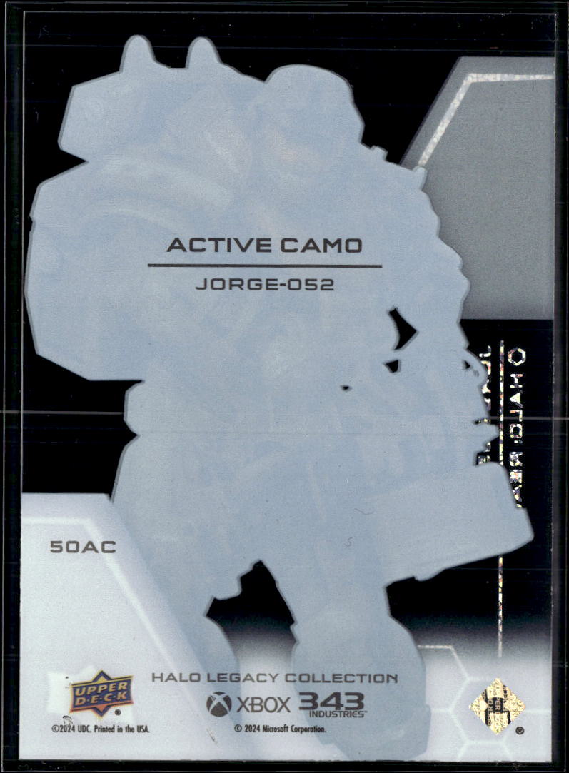 Jorge-052 2024 Upper Deck Halo Legacy Active Camo #50AC
