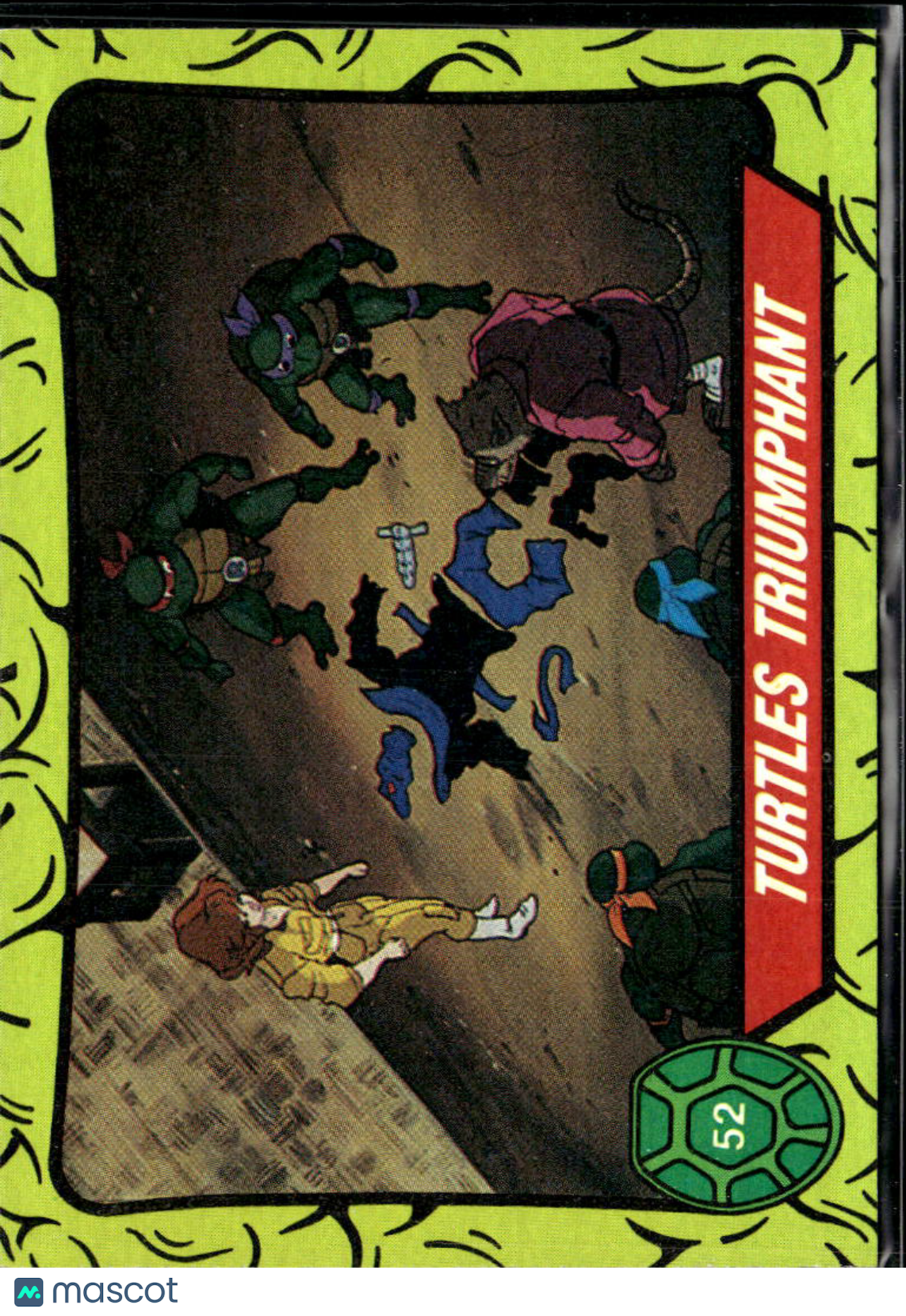 1989 Topps Teenage Mutant Ninja Turtles #52
