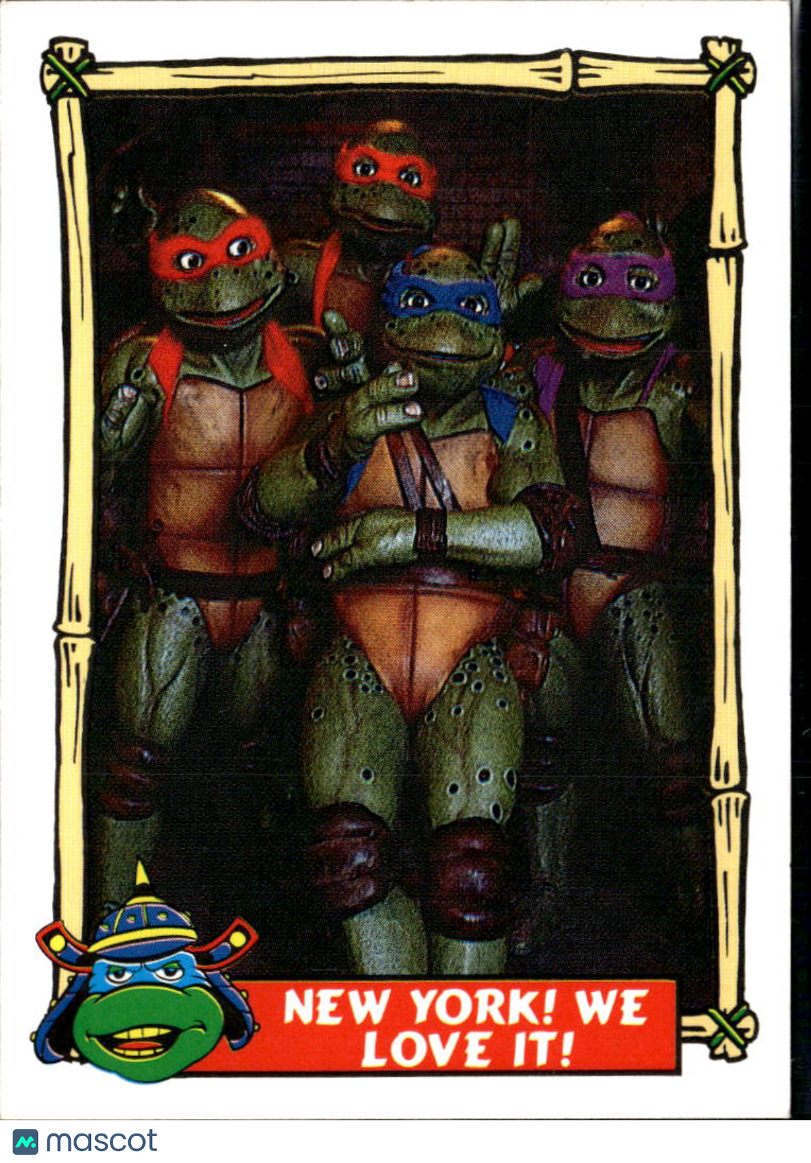 1992 Topps Teenage Mutant Ninja Turtles III #76