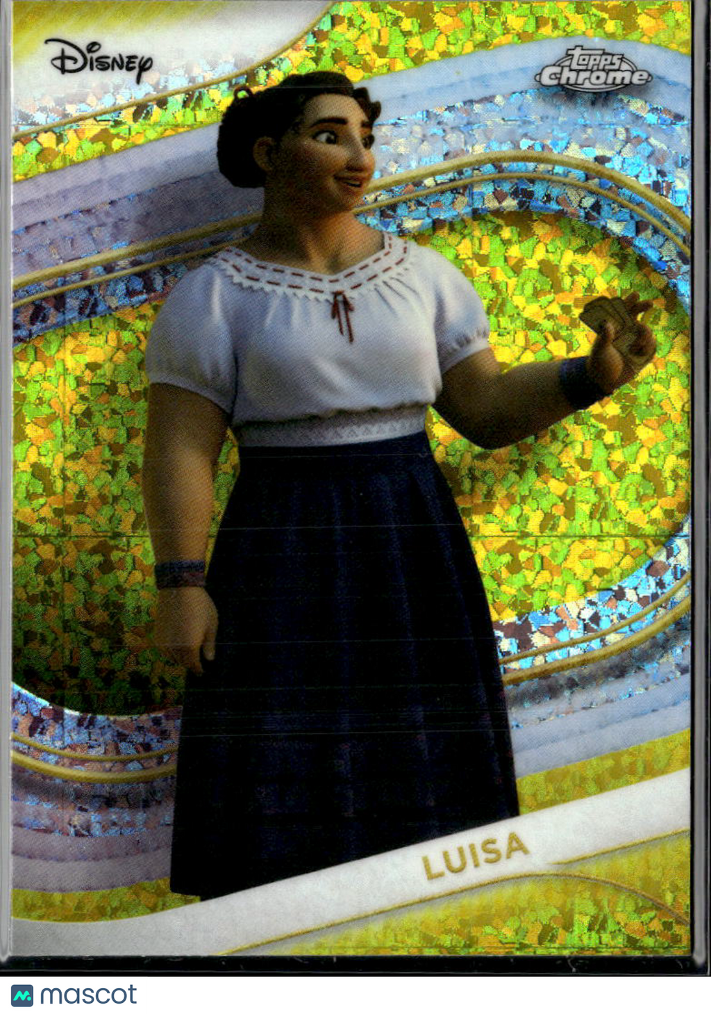 Luisa 2025 Topps Chrome Disney Yellow Mini Diamond #163