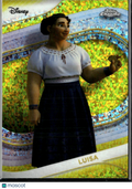 Luisa 2025 Topps Chrome Disney Yellow Mini Diamond #163