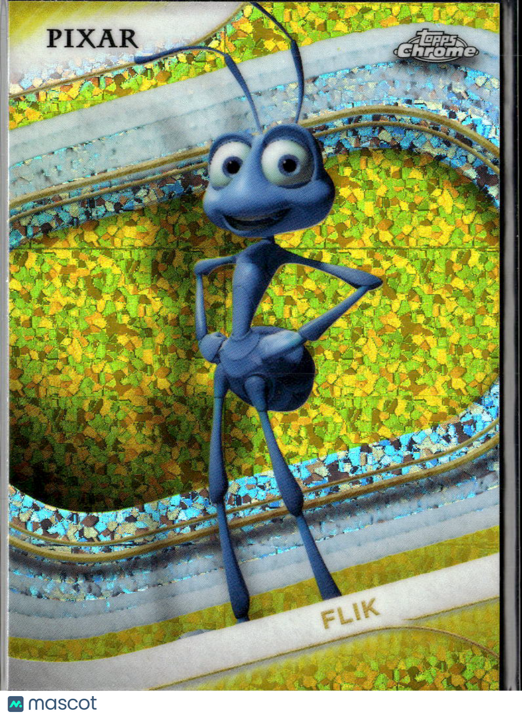 Flik 2025 Topps Chrome Disney Pixar Yellow Mini Diamond #78