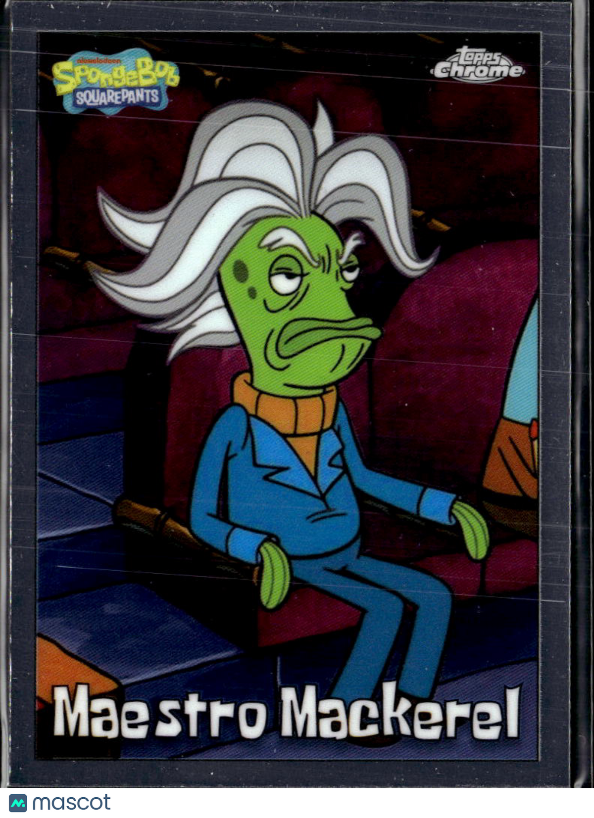Maestro Mackerel 2025 Topps Chrome SpongeBob SquarePants #192