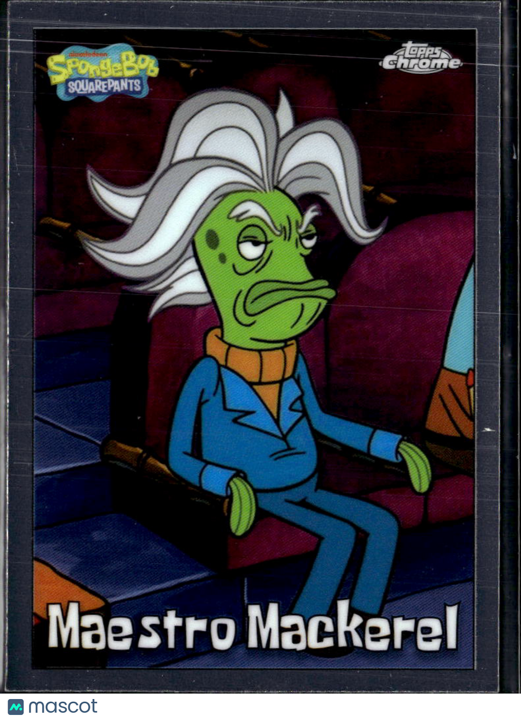 Maestro Mackerel 2025 Topps Chrome SpongeBob SquarePants #192