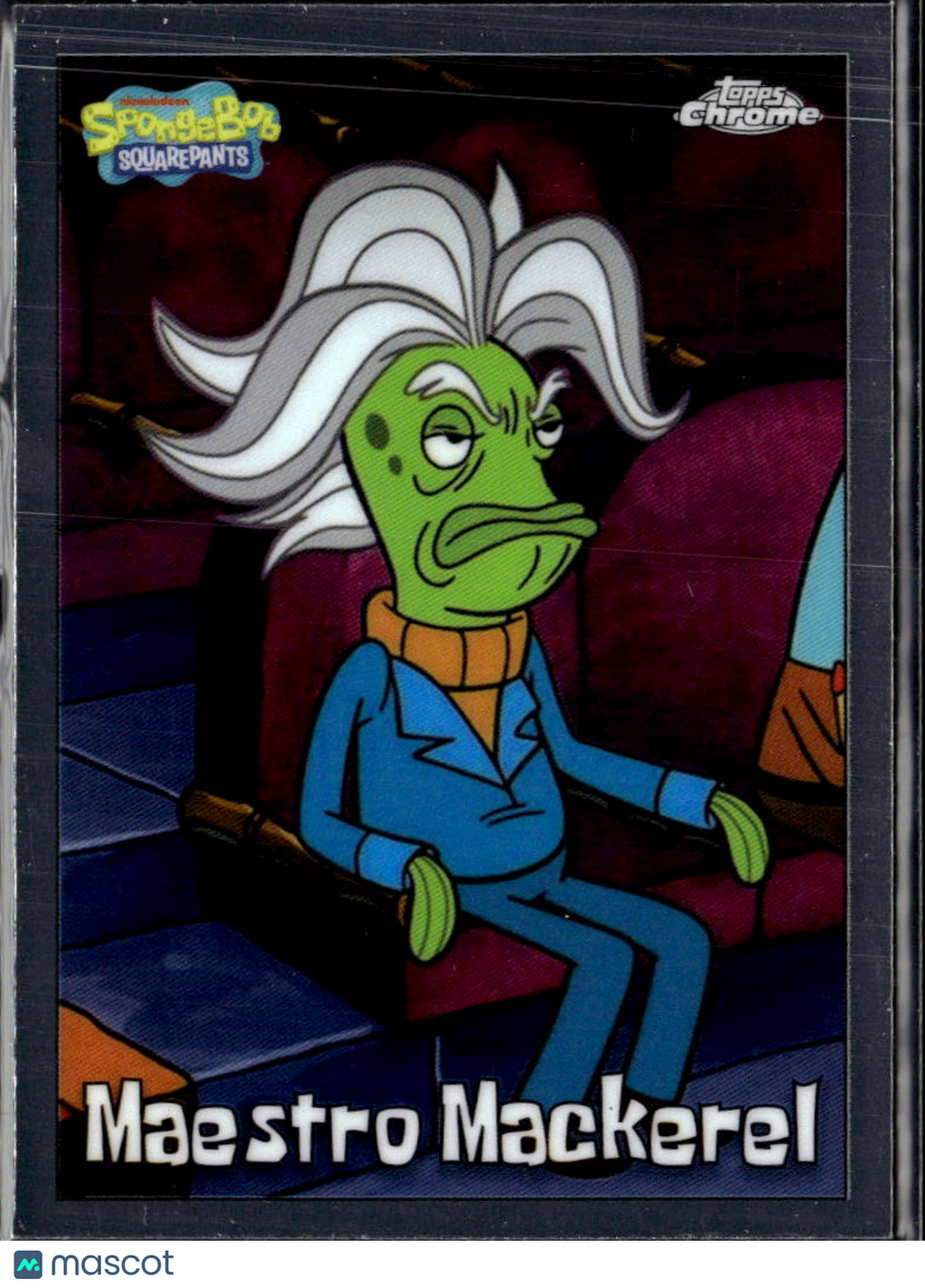 Maestro Mackerel 2025 Topps Chrome SpongeBob SquarePants #192