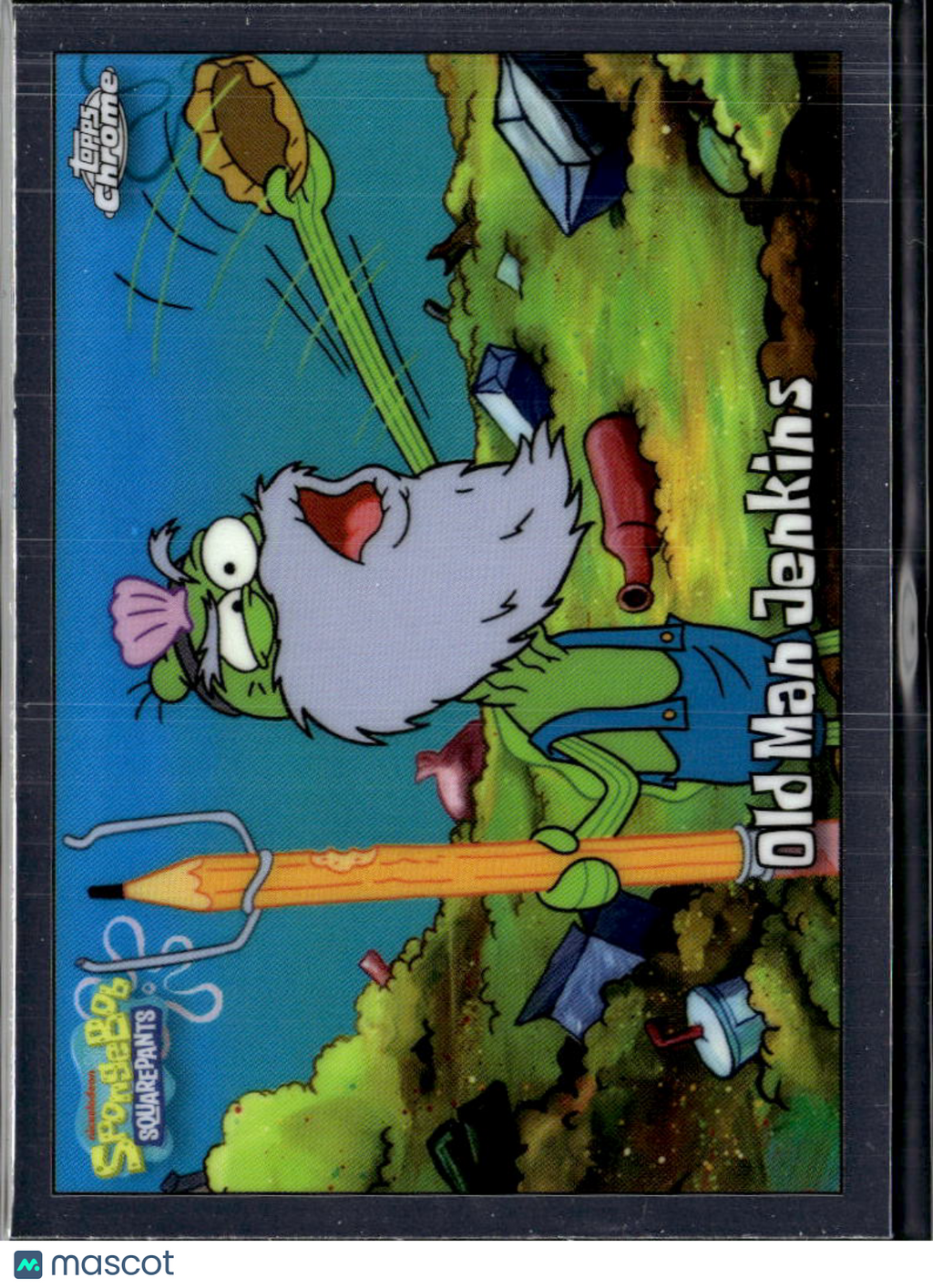 Old Man Jenkins 2025 Topps Chrome SpongeBob SquarePants 25th #22