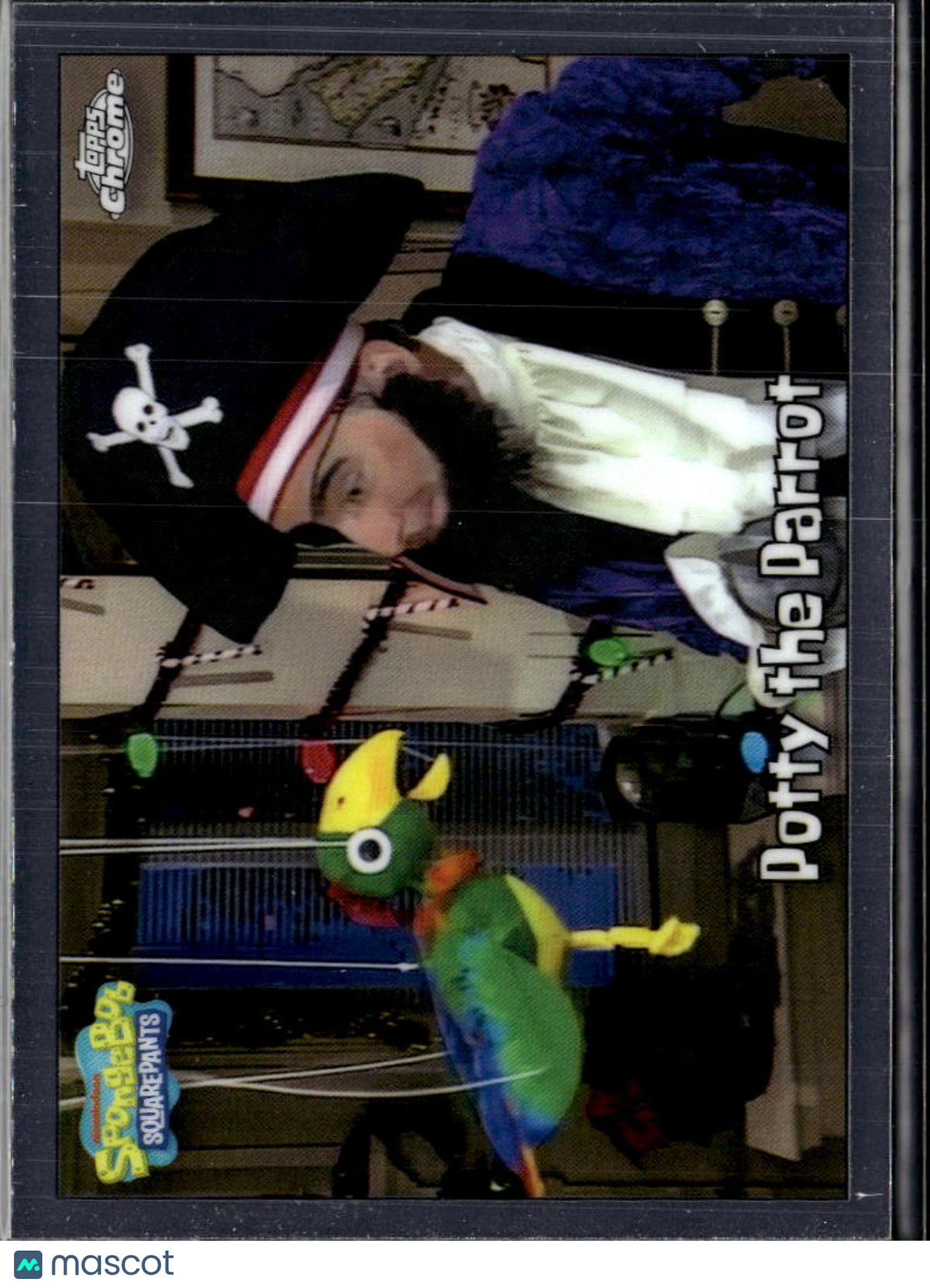 Potty The Parrot 2025 Topps Chrome SpongeBob SquarePants 25th Anniversary #5