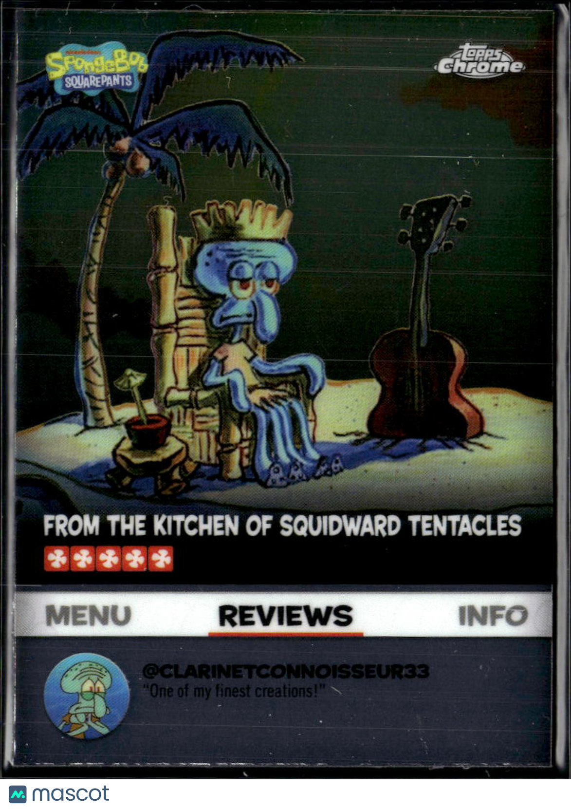 Kitchen of Squidward Tentacles 2025 Topps Chrome SpongeBob SquarePants #BB-14