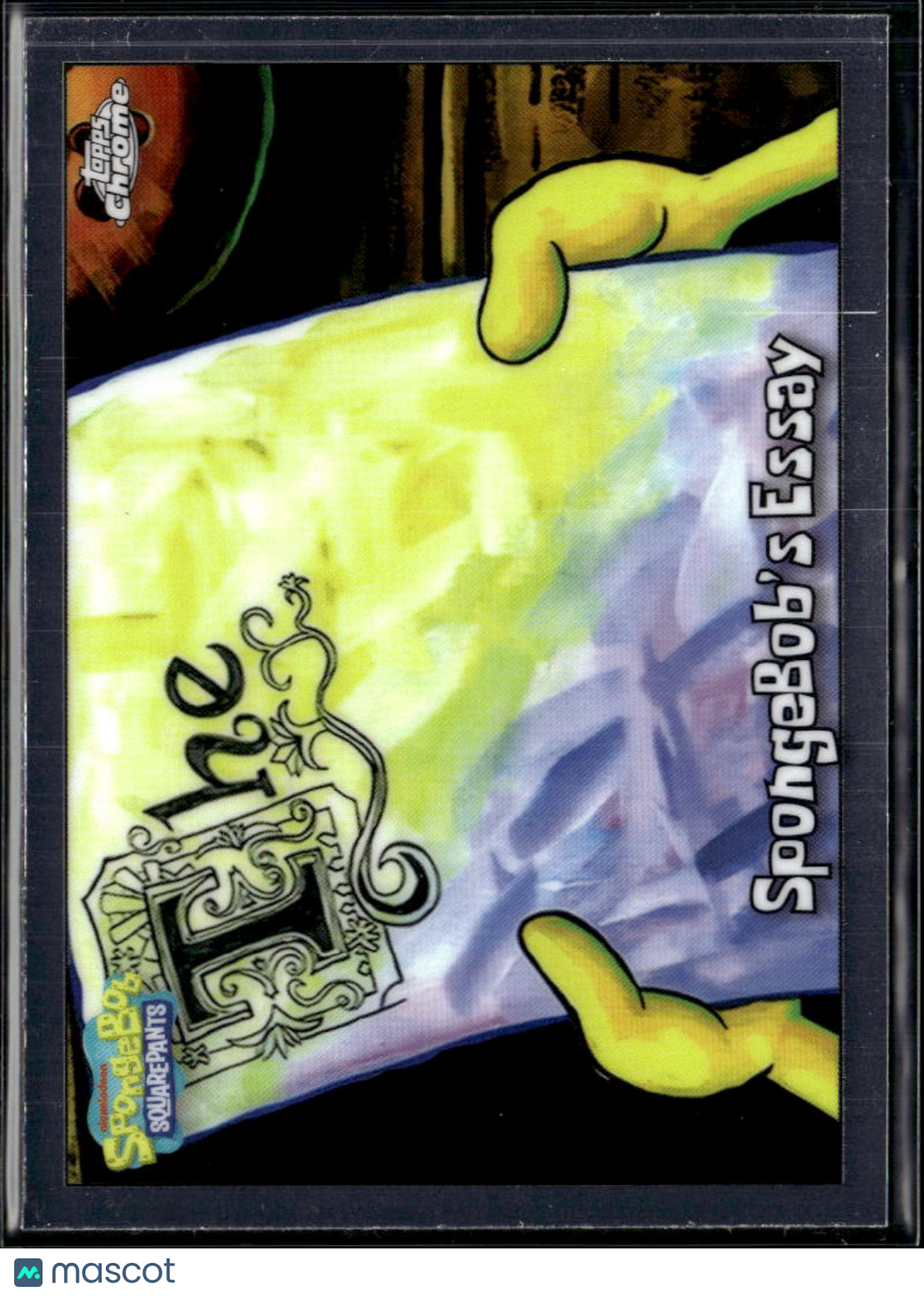 Spongebob's Essay 2025 Topps Chrome SpongeBob SquarePants #87