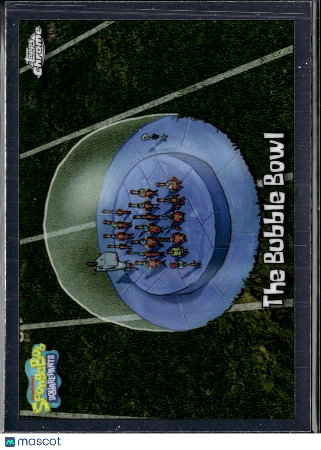 THe Bubble Bowl 2025 Topps Chrome SpongeBob SquarePants #100