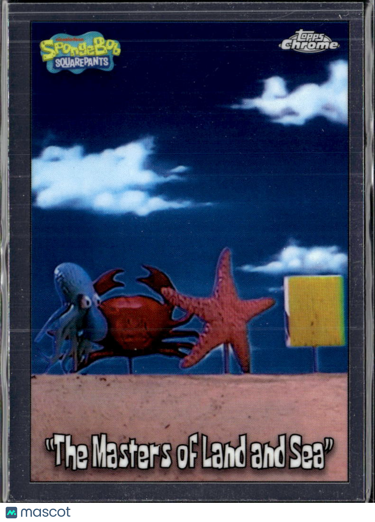 Masters of Land and Sea 2025 Topps Chrome SpongeBob SquarePants #83