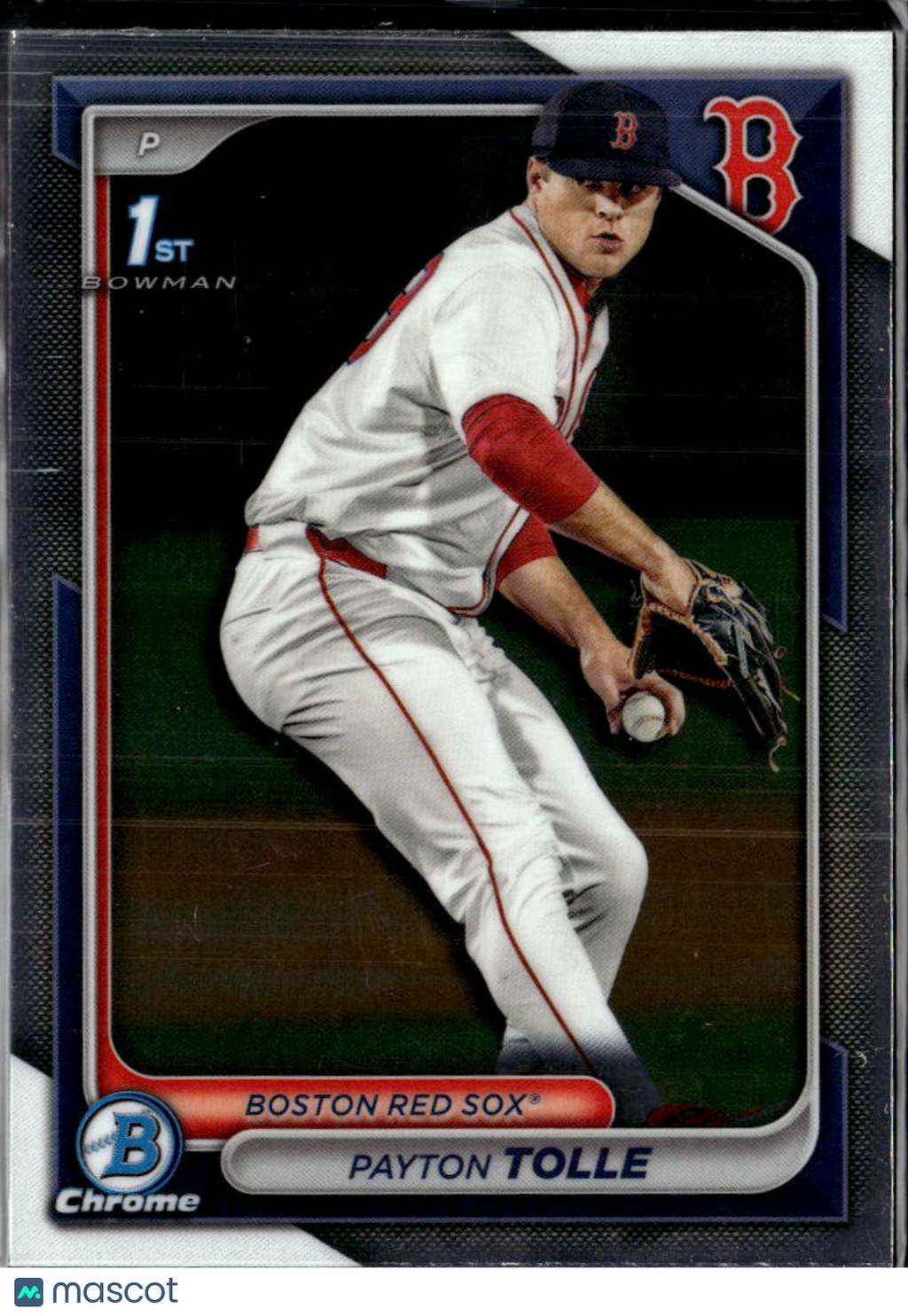 Payton Tolle 2024 Bowman Chrome 1st Rookie RC Boston Red Sox