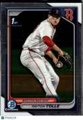 Payton Tolle 2024 Bowman Chrome 1st Rookie RC Boston Red Sox