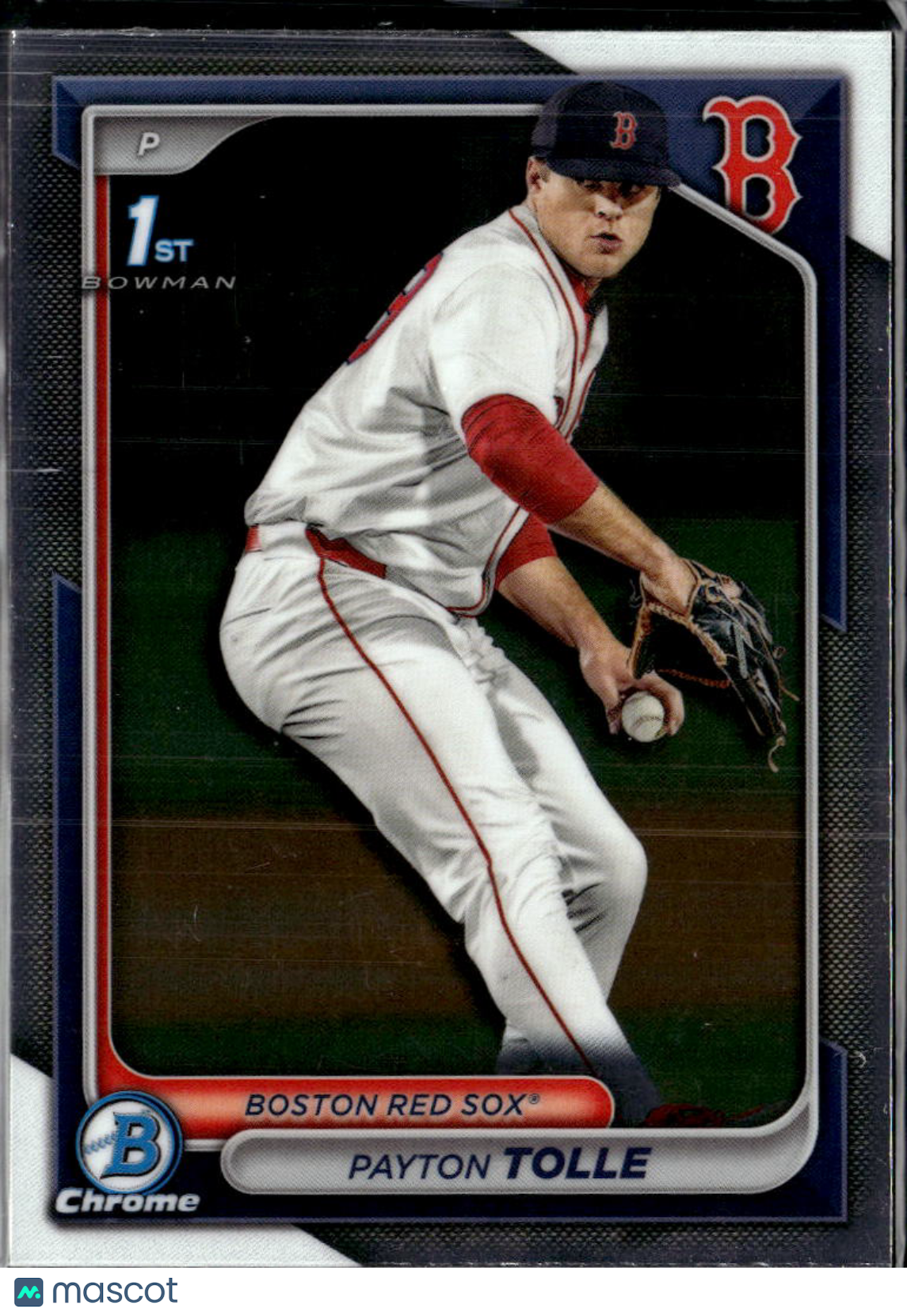 Payton Tolle 2024 Bowman Chrome 1st Rookie RC Boston Red Sox