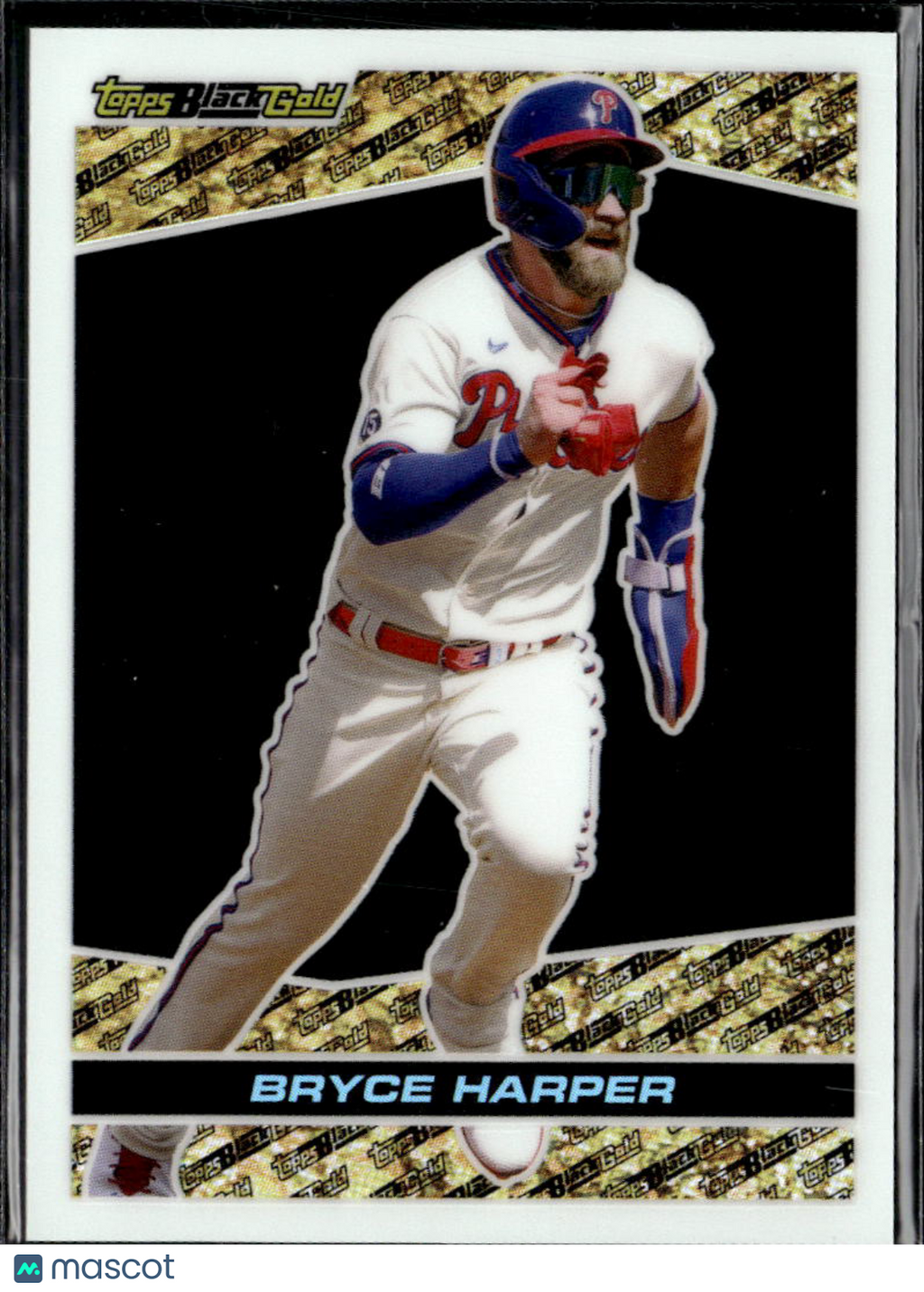 Bryce Harper 2021 Topps Black Gold Philadelphia Phillies