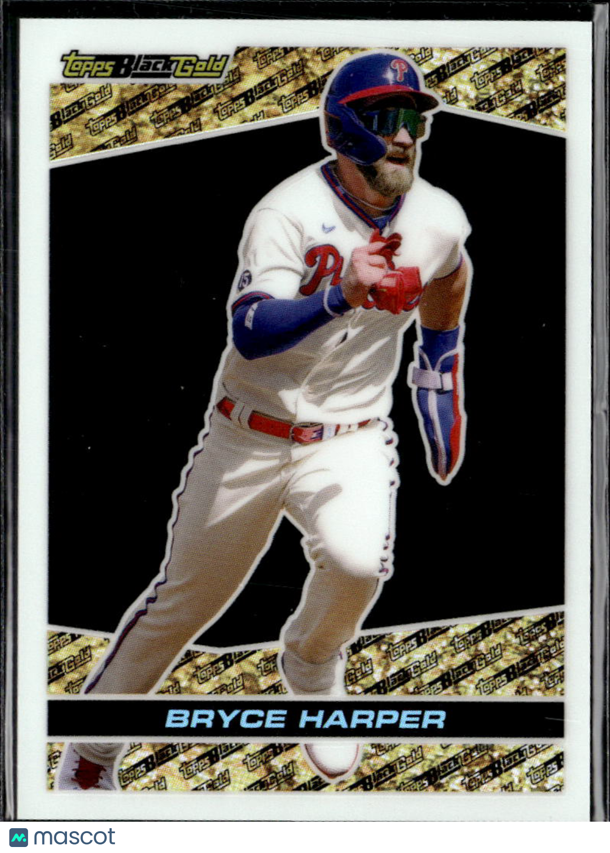Bryce Harper 2021 Topps Black Gold Philadelphia Phillies
