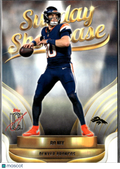 Bo Nix 2025 Topps Signature Class Sunday Showcase Denver Broncos