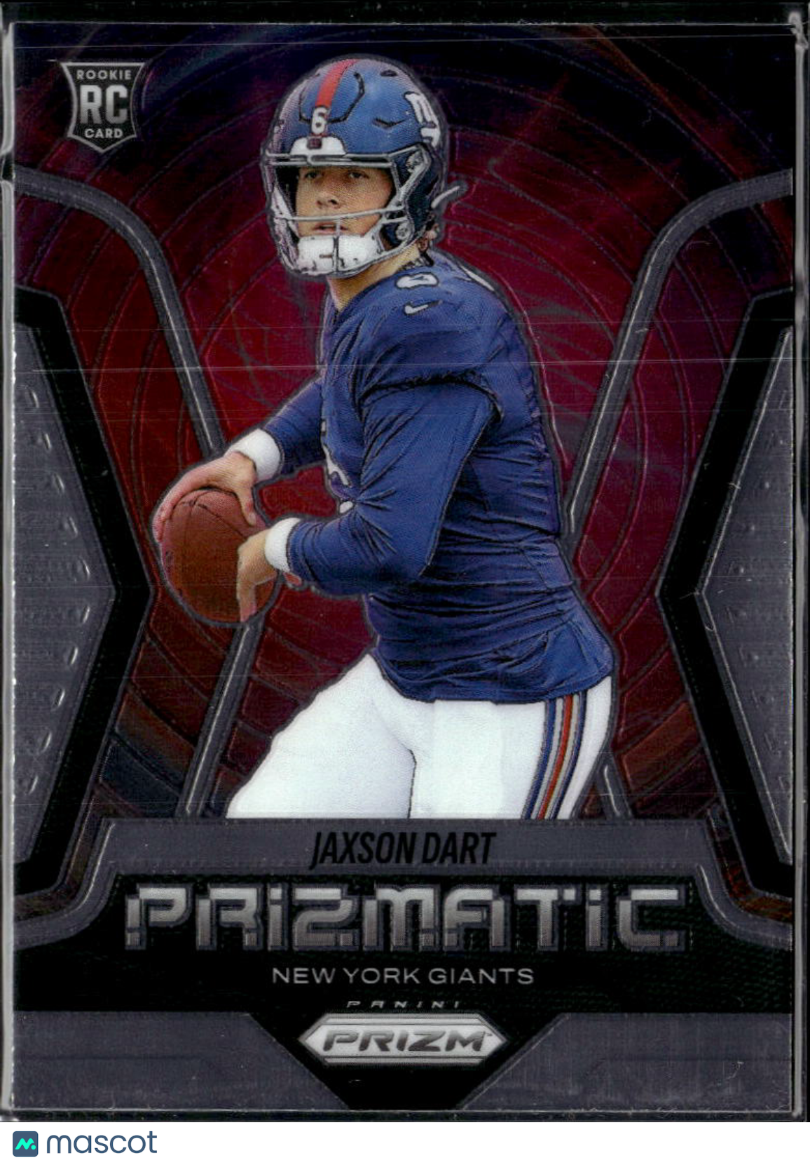 Jaxson Dart 2025 Panini Prizm Prizmatic Rookie RC New York Giants