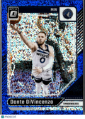 Donte DiVincenzo 2024-25 Optic Blue Sparkle 171/180 Minnesota Timberwolves
