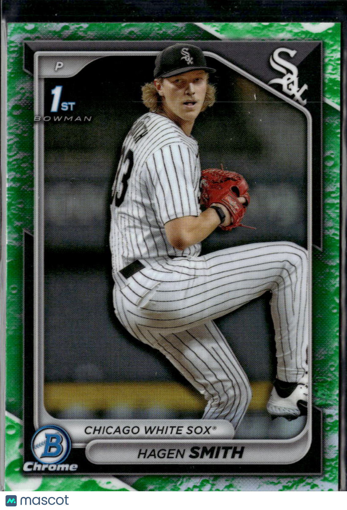Hagen Smith 2024 Bowman Chrome 1st Lunar Glow Refractor Chicago White Sox