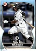 Oscar Colas 2023 Bowman Sky Blue /499 Chicago White Sox