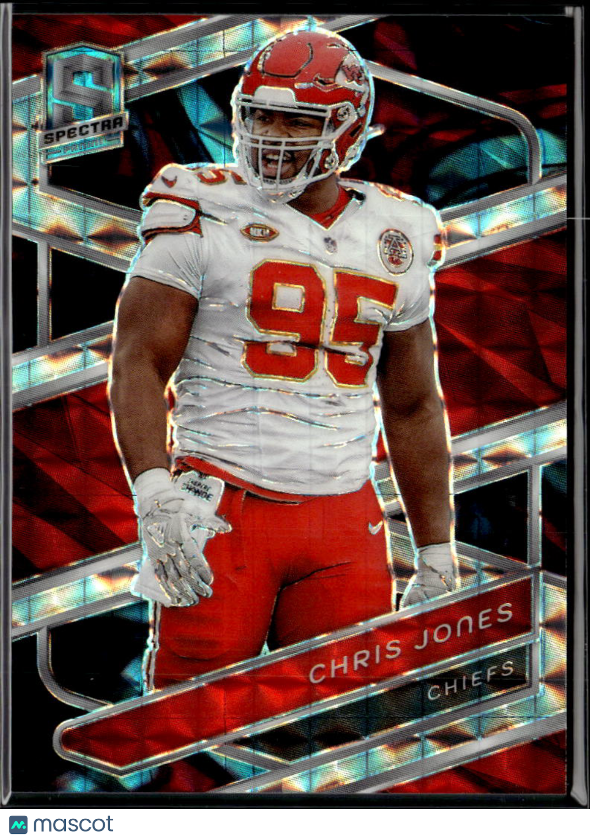 Chris Jones 2024 Spectra Interstellar Prizm 60/60 Kansas City Chiefs