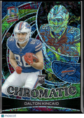 Dalton Kincaid 2023 Spectra Chromatic Rookie RC 9/25 Buffalo Bills