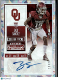 Zack Sanchez 2016 Contenders Auto Autograph Cracked Ice 11/23 Oklahoma Sooners