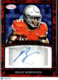 Bijan Robinson 2022 Sage Artistry Auto Autograph Rookie Falcons Texas Longhorns