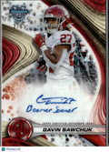 Gavin Sawchuk 2024 Bowman's Best Inscription Auto Autograph 2/5 Oklahoma Sooners