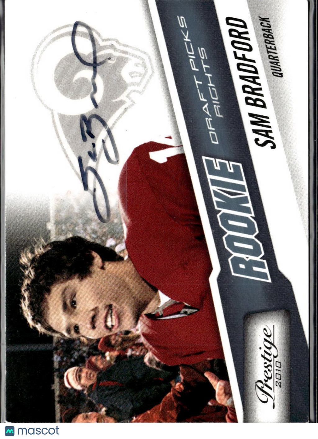 Sam Bradford 2010 Prestige Auto Autograph RC 2/199 Sooners Rams