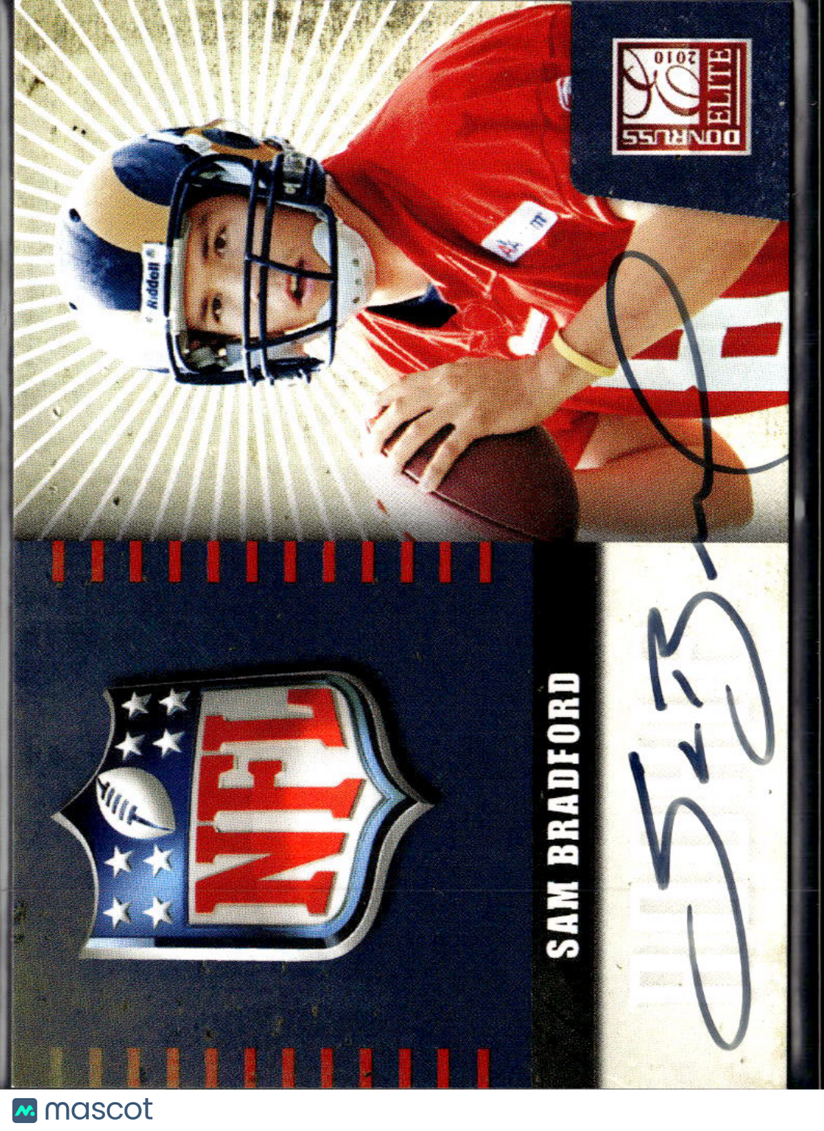 Sam Bradford 2010 Donruss Elite Auto Autograph RC Sooners St. Louis Rams