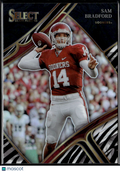 Sam Bradford 2023 Select Zebra Prizm SSP SHORTPRINT Oklahoma Sooners