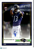 Elijah Sarratt 2026 Topps Flagship '91 Auto Autograph Rookie RC Baltimore Ravens